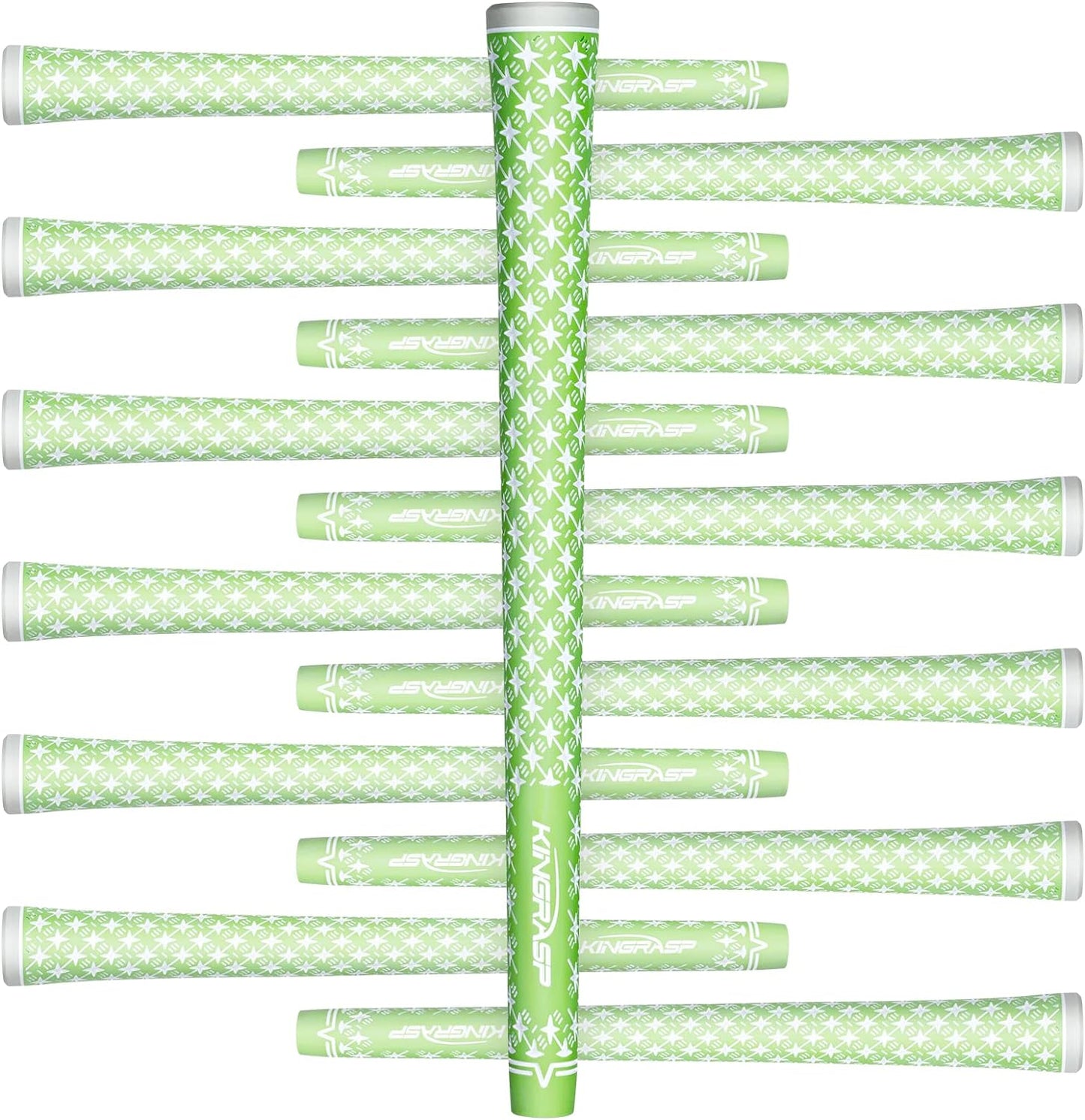 Black Rubber Golf Grips 13 Pack /Undersize/Standard/Mid Golf Club Grips,All Weather Golf Grip Kit