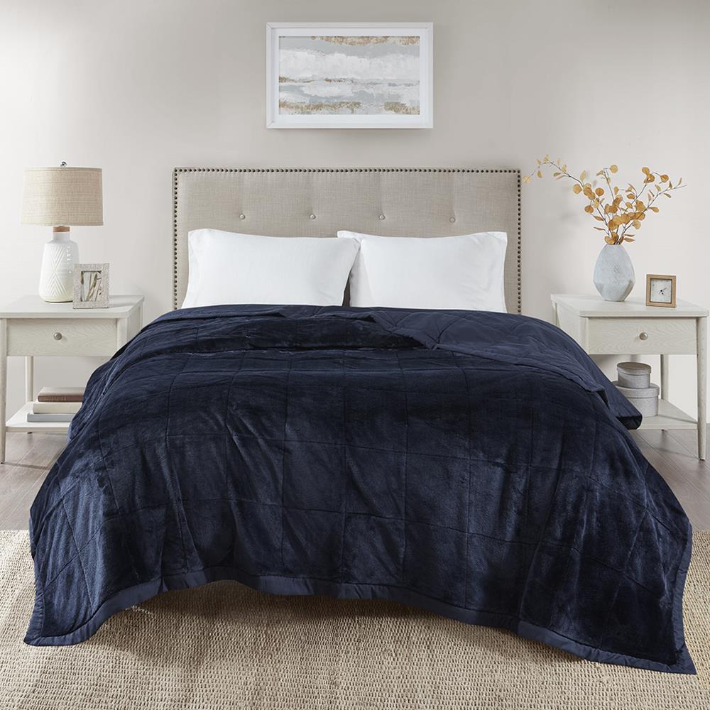Madison Park Coleman Reversible Down Alternative Blanket Full/Queen