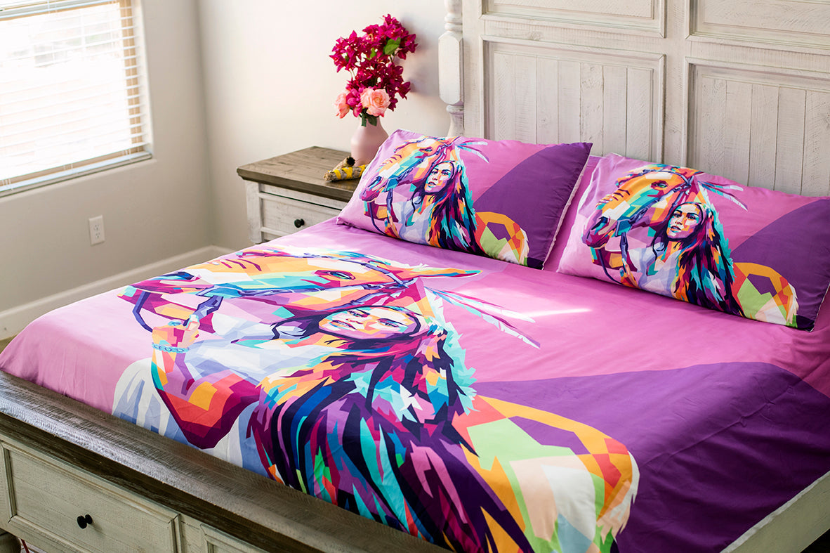Matriarch Microfiber Duvet & Sham Set