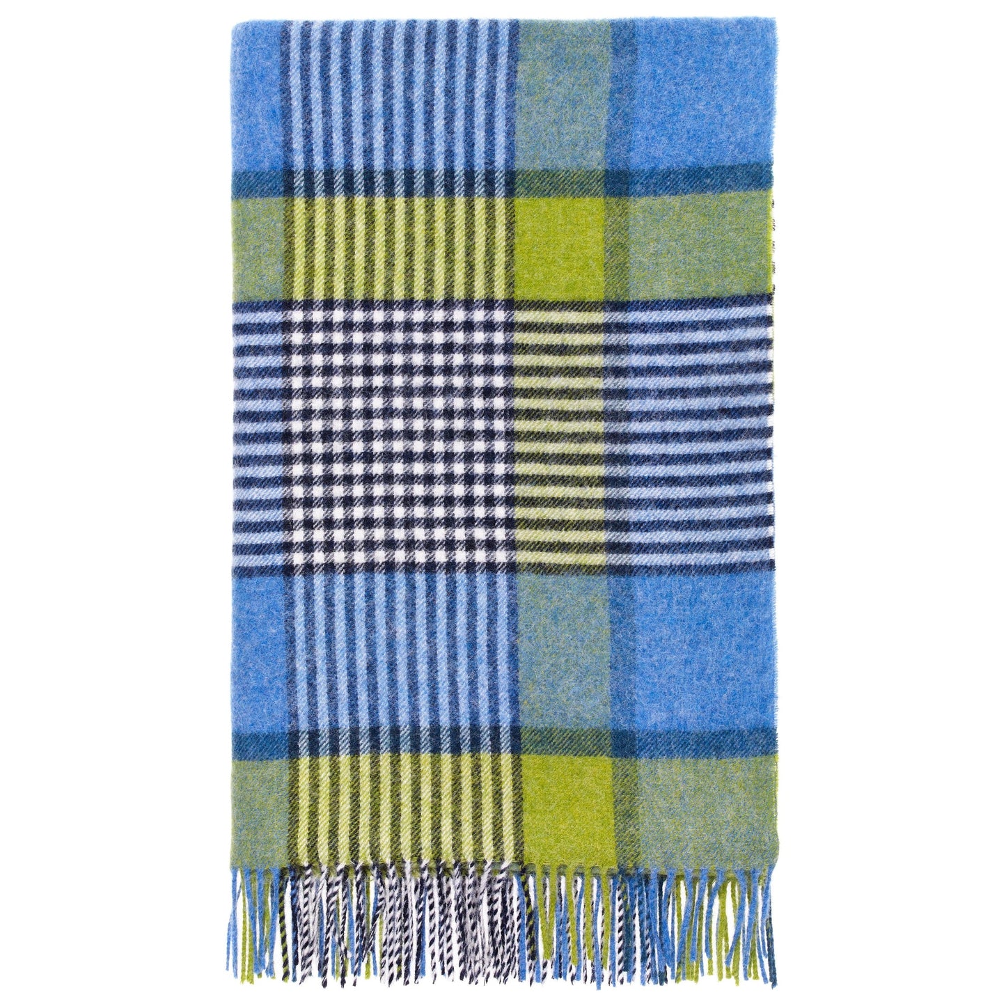 Bronte by Moon Thorpeness Sea Throw Blue Green 140cm x 185cm