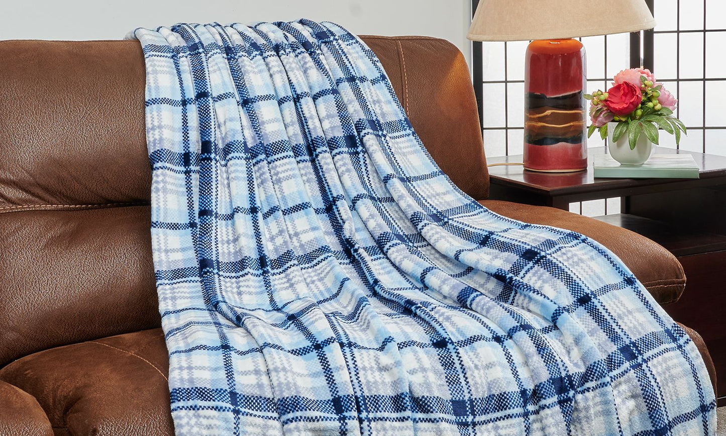 Alexander Flannel Fleece Plush Blanket