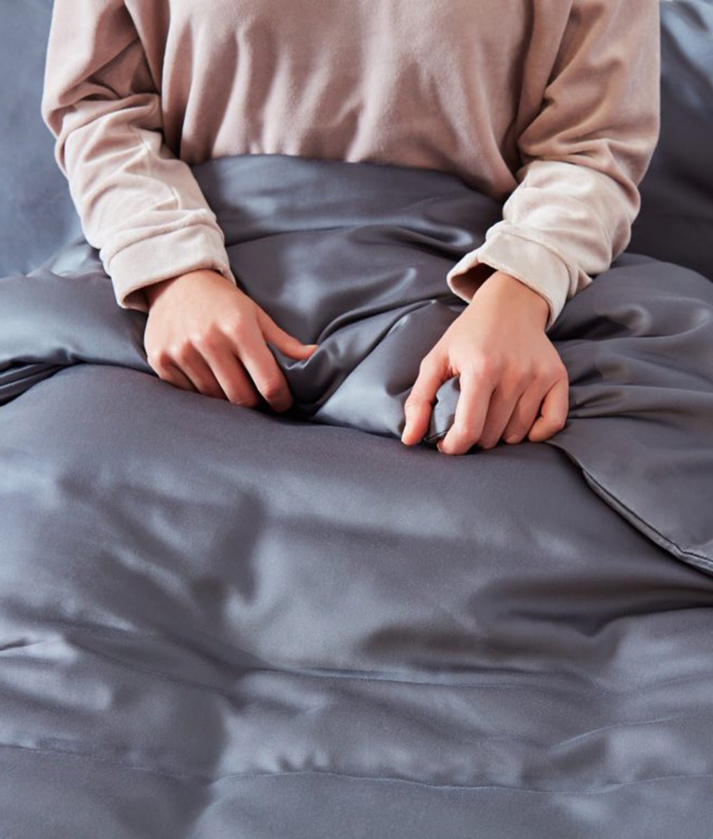 Panda London Bamboo Duvet Cover - Urban Grey