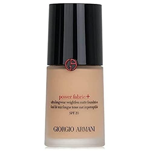Power Fabric Plus Longwear Weightless Matte Foundation SPF 20 - 4 by Giorgio Armani for Women - 1 oz Foundation