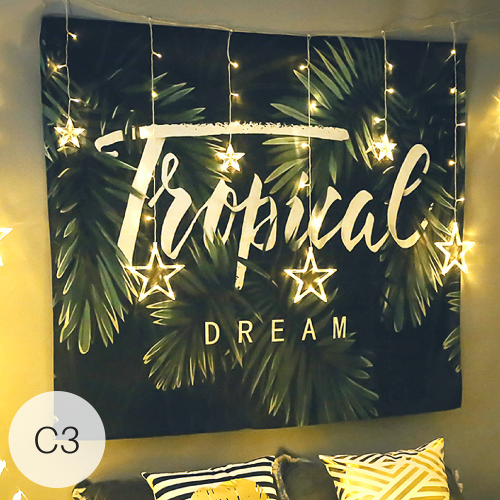 Tropical Tapestry Wall Hanging Throw Cloth