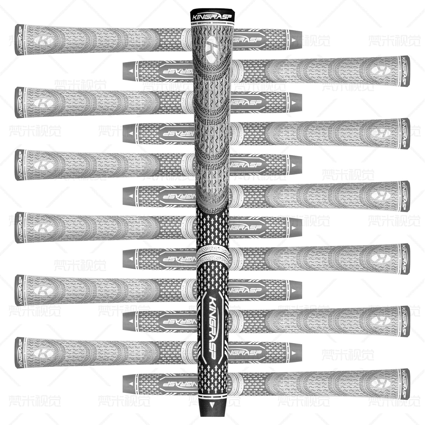 Wujiang|Hybrid Golf Grips 13 Pack |Standard/Medium Size, All Weather Control and High Feedback Golf Club Grips ，6 Colors to Choose from