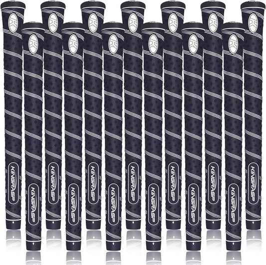 Golf Grips Set of 13 (Free 13 Tapes) Hybrid Golf Club Grips, Standard/Mdisize, 6 Colors Optional.