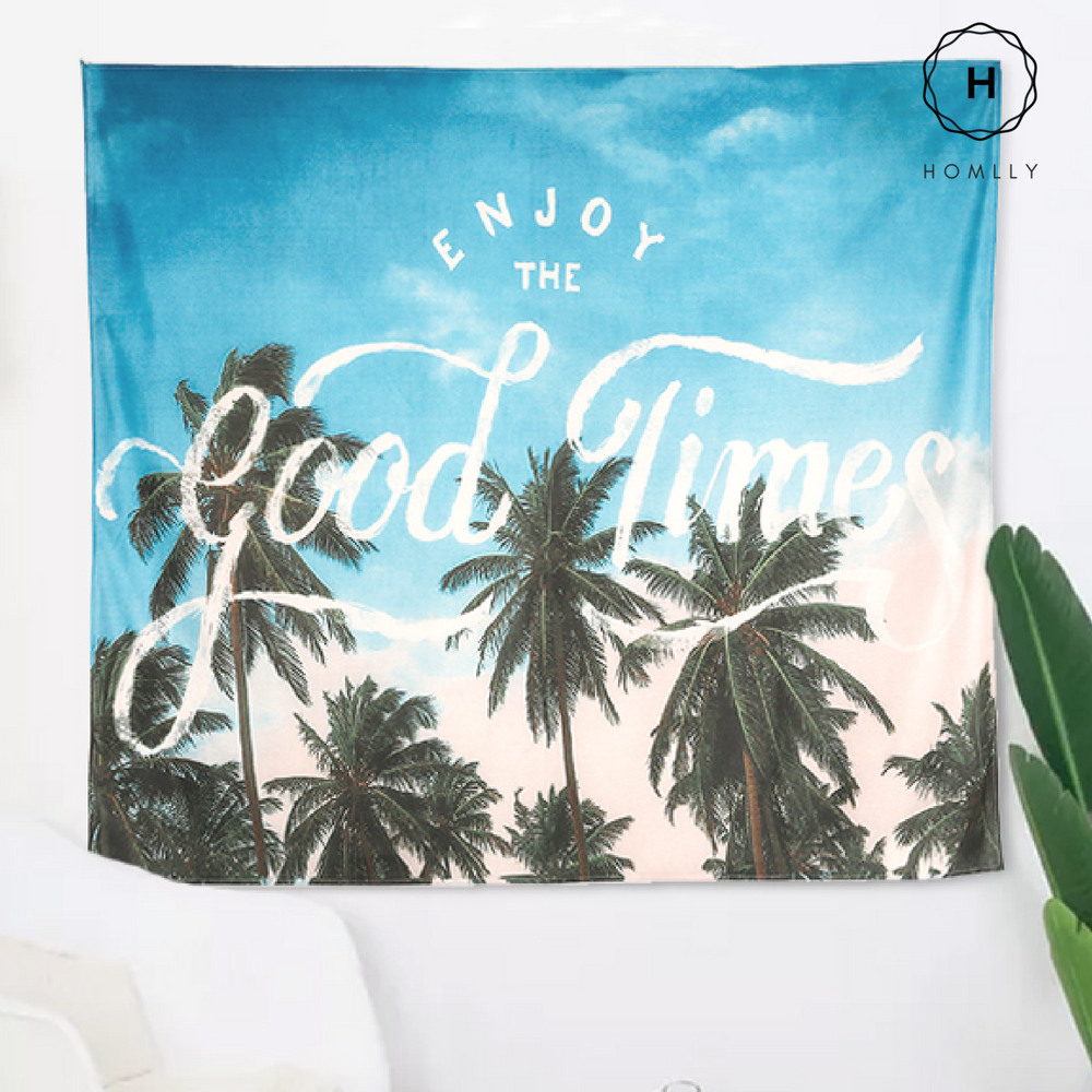 Tropical Tapestry Wall Hanging Throw Cloth