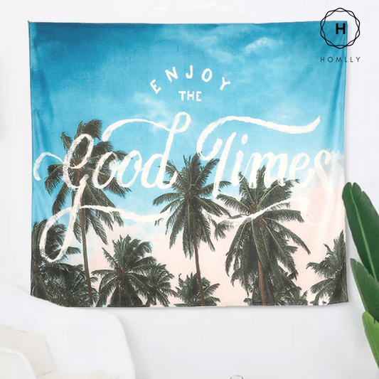 Tropical Tapestry Wall Hanging Throw Cloth