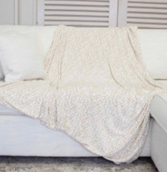 Leopard Harbin Throw