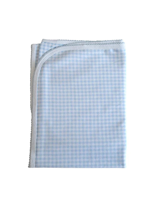 Blue Checks Blanket - 002BLKB