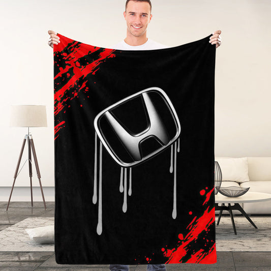 Honda Logo Blanket Home Decor Car Blanket Gift for Him