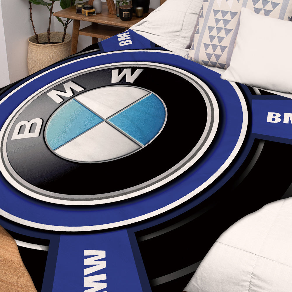Car Blanket BMW Logo Blanket Gift for Lover Home Decor Blanket
