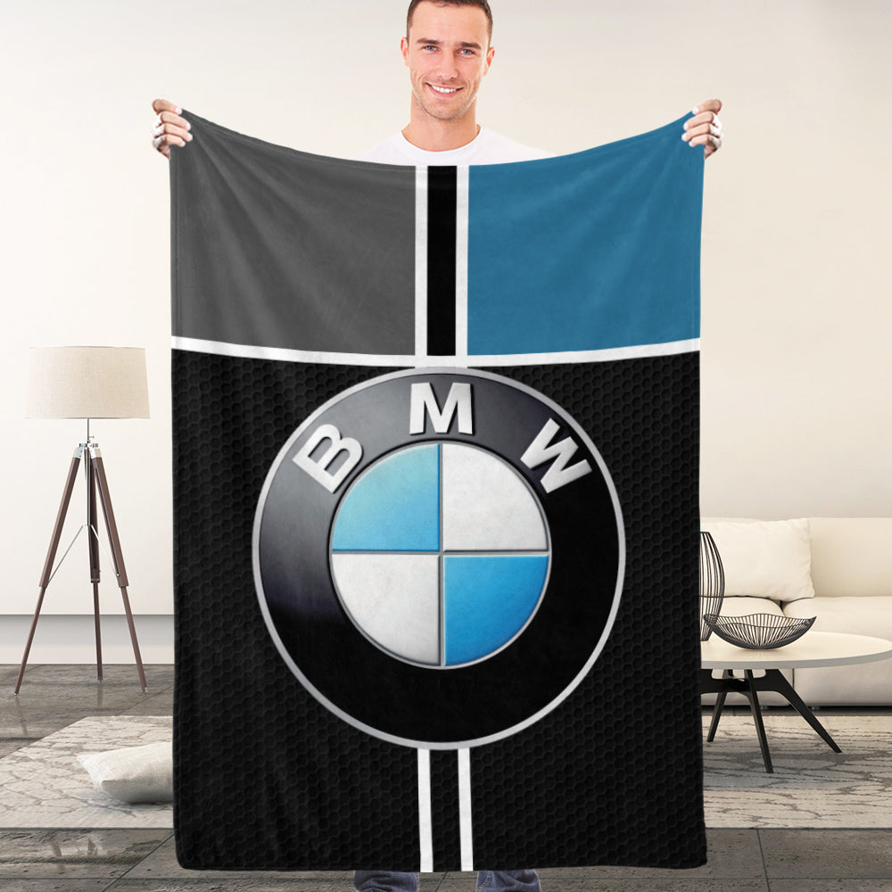 Car Blanket Home Decor Blanket Gift for Lover BMW Gang