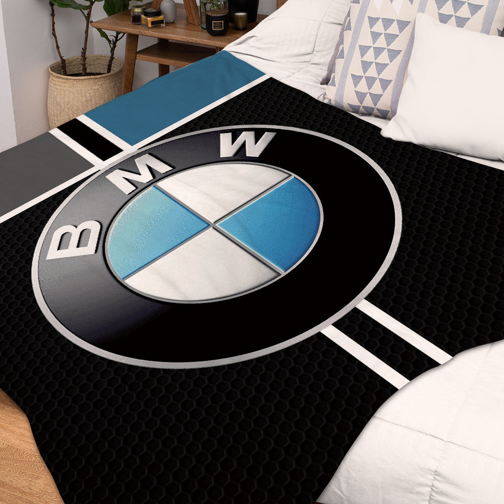 Car Blanket Home Decor Blanket Gift for Lover BMW Gang