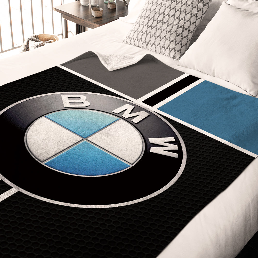 Car Blanket Home Decor Blanket Gift for Lover BMW Gang