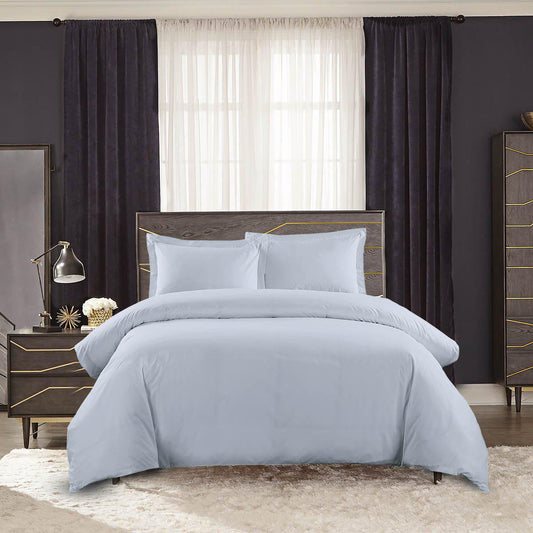 Soft Percale Egyptian Cotton 300 Thread Count Duvet Cover