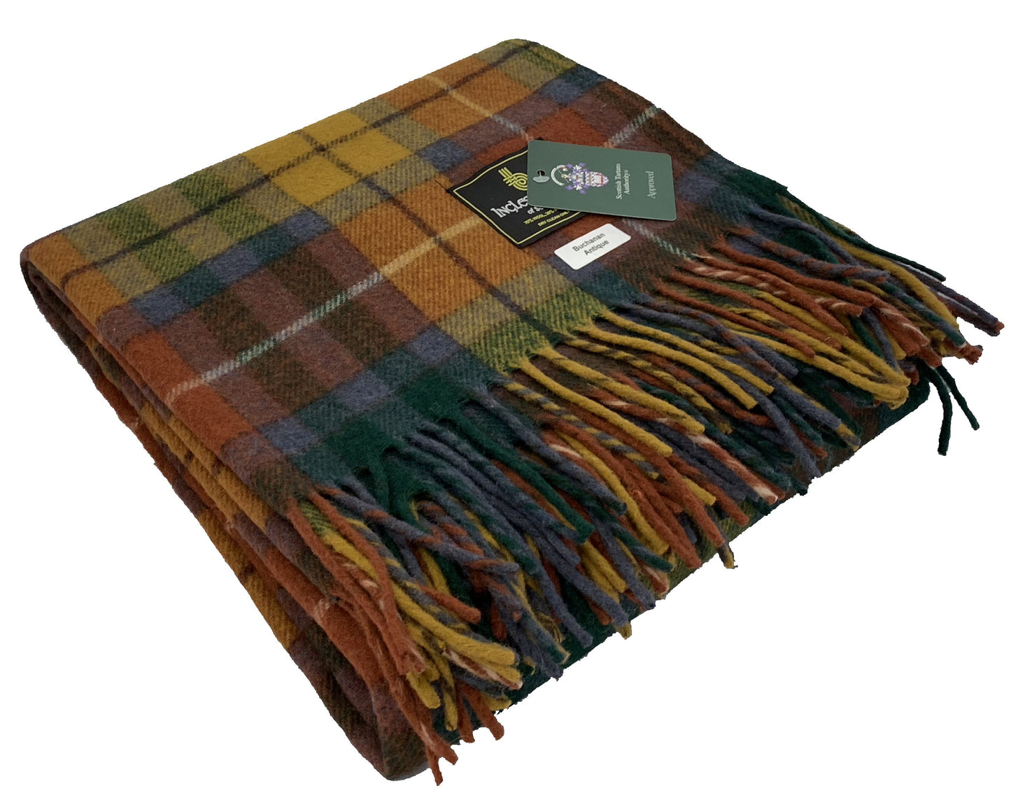 "Buchanan Antique" Wool Blend Blanket