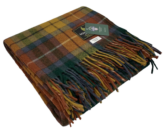 "Buchanan Antique" Wool Blend Blanket
