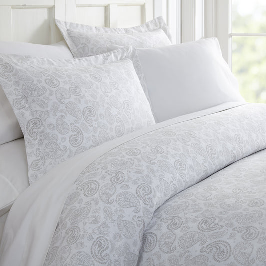 Coarse Paisley Pattern 3-Piece Duvet Cover Set