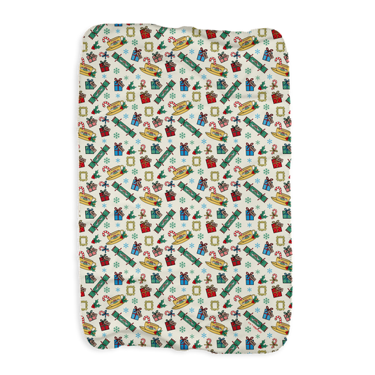 Friends Holiday Icons Sherpa Blanket