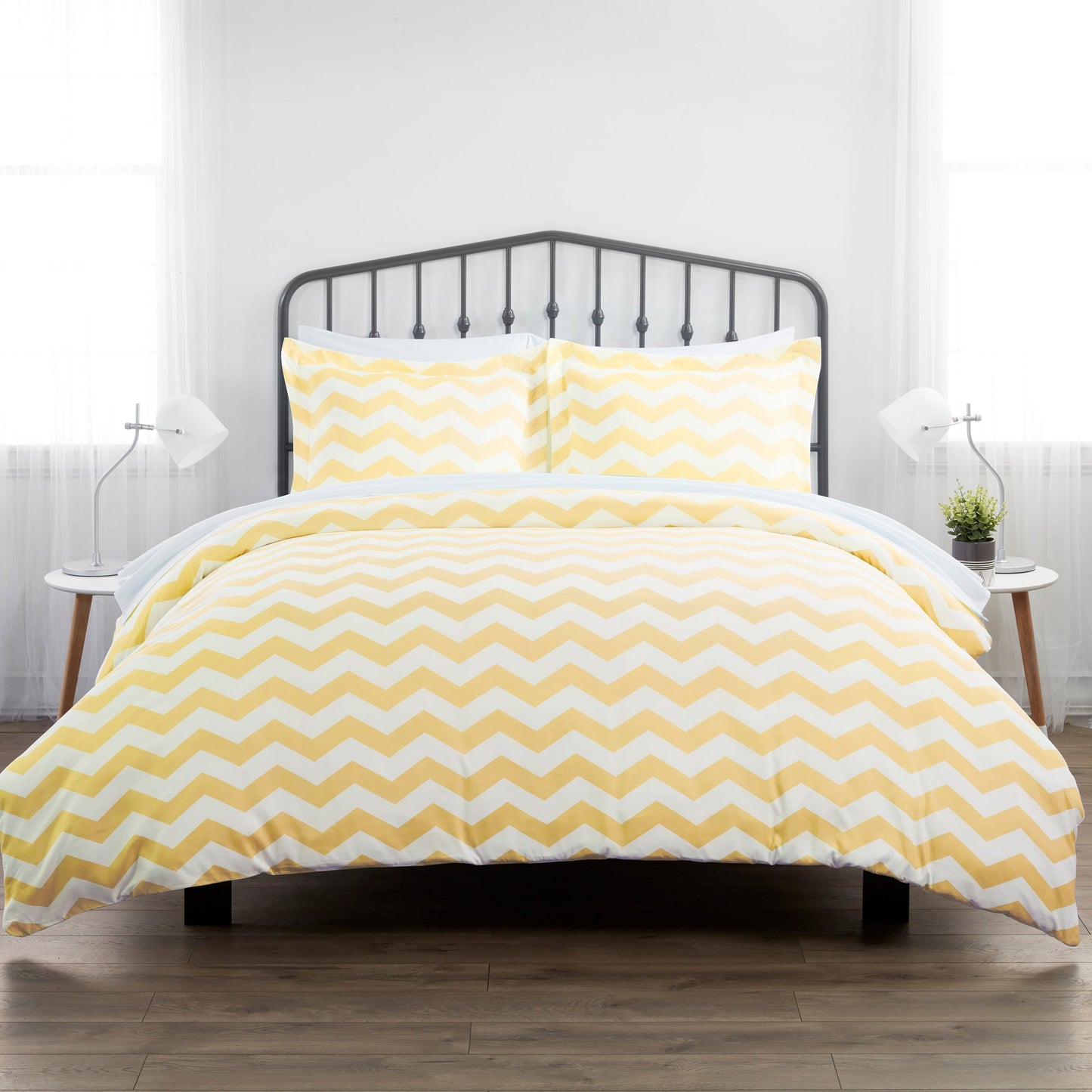 Arrow Pattern 3-Piece Duvet Cover Set