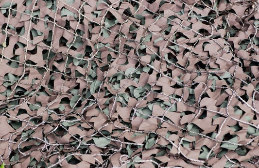 10' x 10' Military Camo Mesh Netting - Woodland - GhillieSuitShop