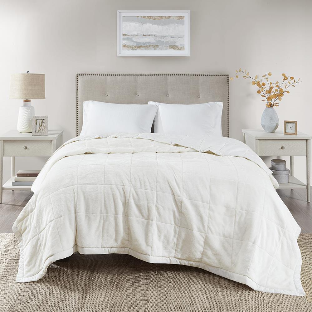 Madison Park Coleman Reversible Down Alternative Blanket Twin/Twin XL