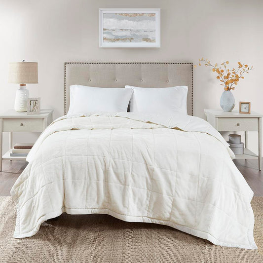 Madison Park Coleman Reversible Down Alternative Blanket Twin/Twin XL