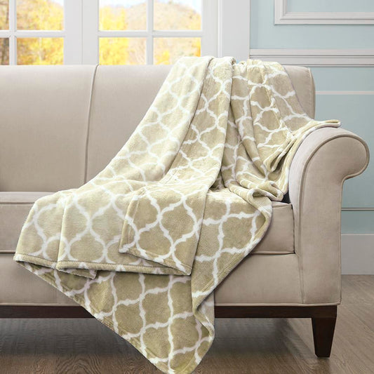 Madison Park Oversized Ogee Throw 60x70"