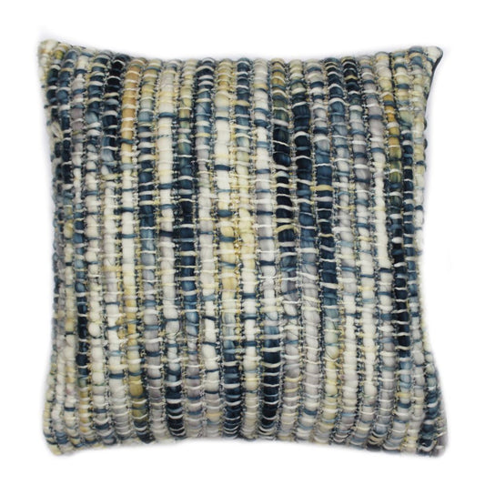 Moes Home Sasha Feather Cushion Indigo 20X20