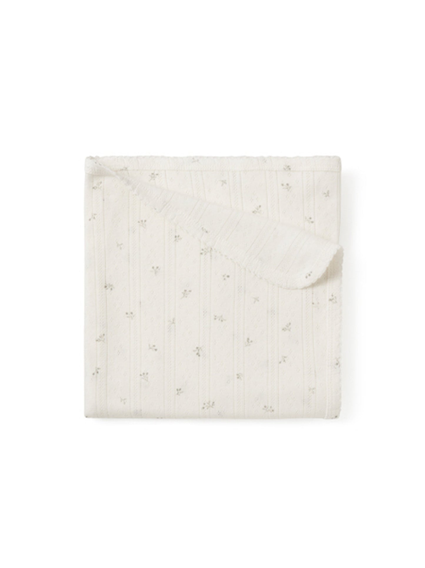 Organic Printed Layette Blanket Weston Table