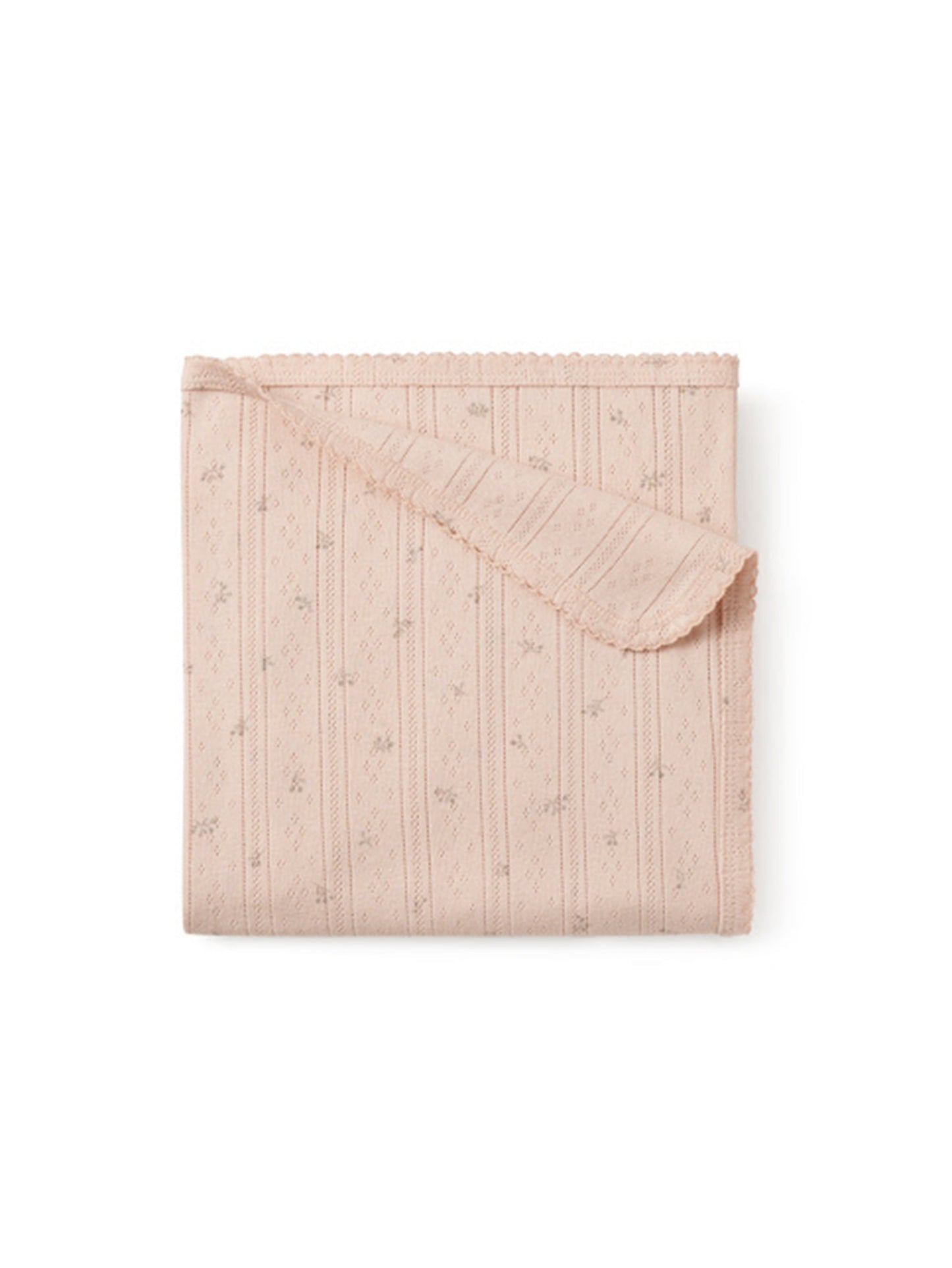 Organic Printed Layette Blanket Weston Table