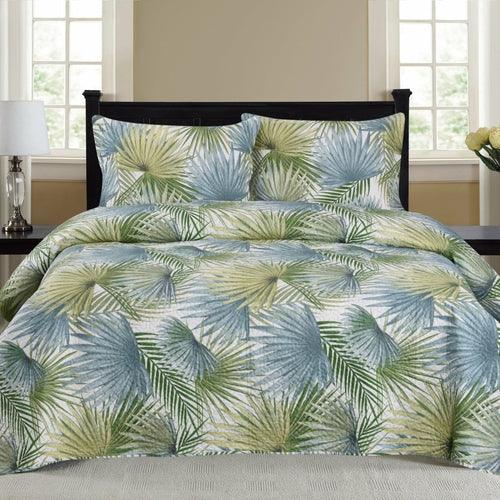 Cynthia - 3 Piece Quilt Set - Sage - zoter Shop