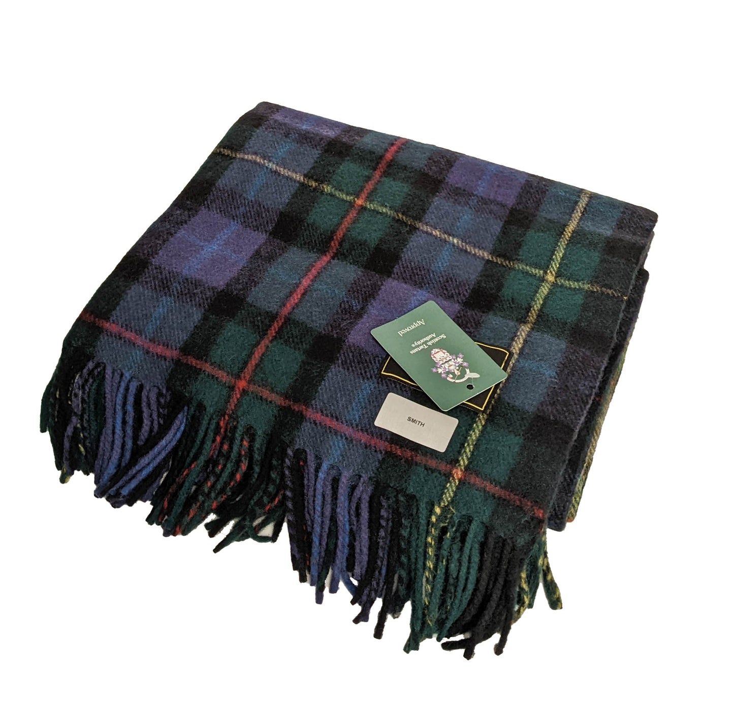 "Smith" Wool Blend Blanket