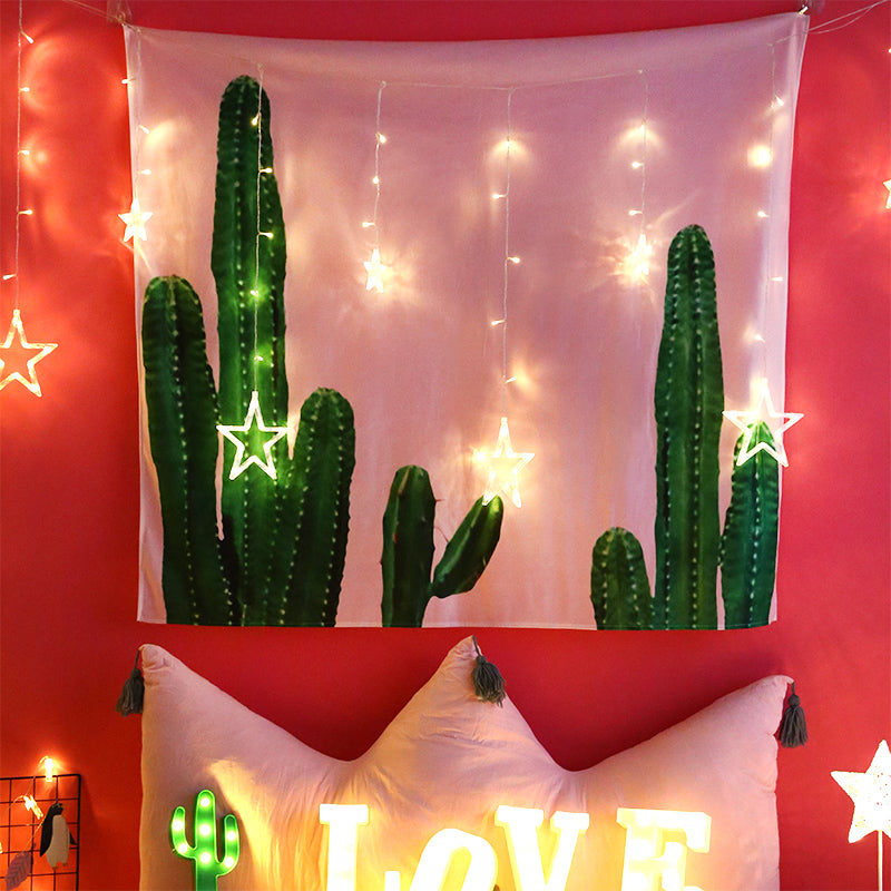 Cactus Tapestry Wall Hanging Throw Cloth