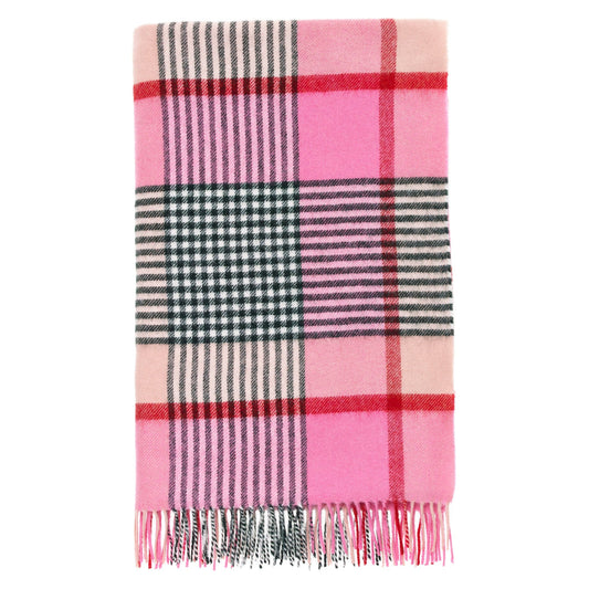 Bronte by Moon Thorpeness Fuschia Pink Throw 140cm x 185cm