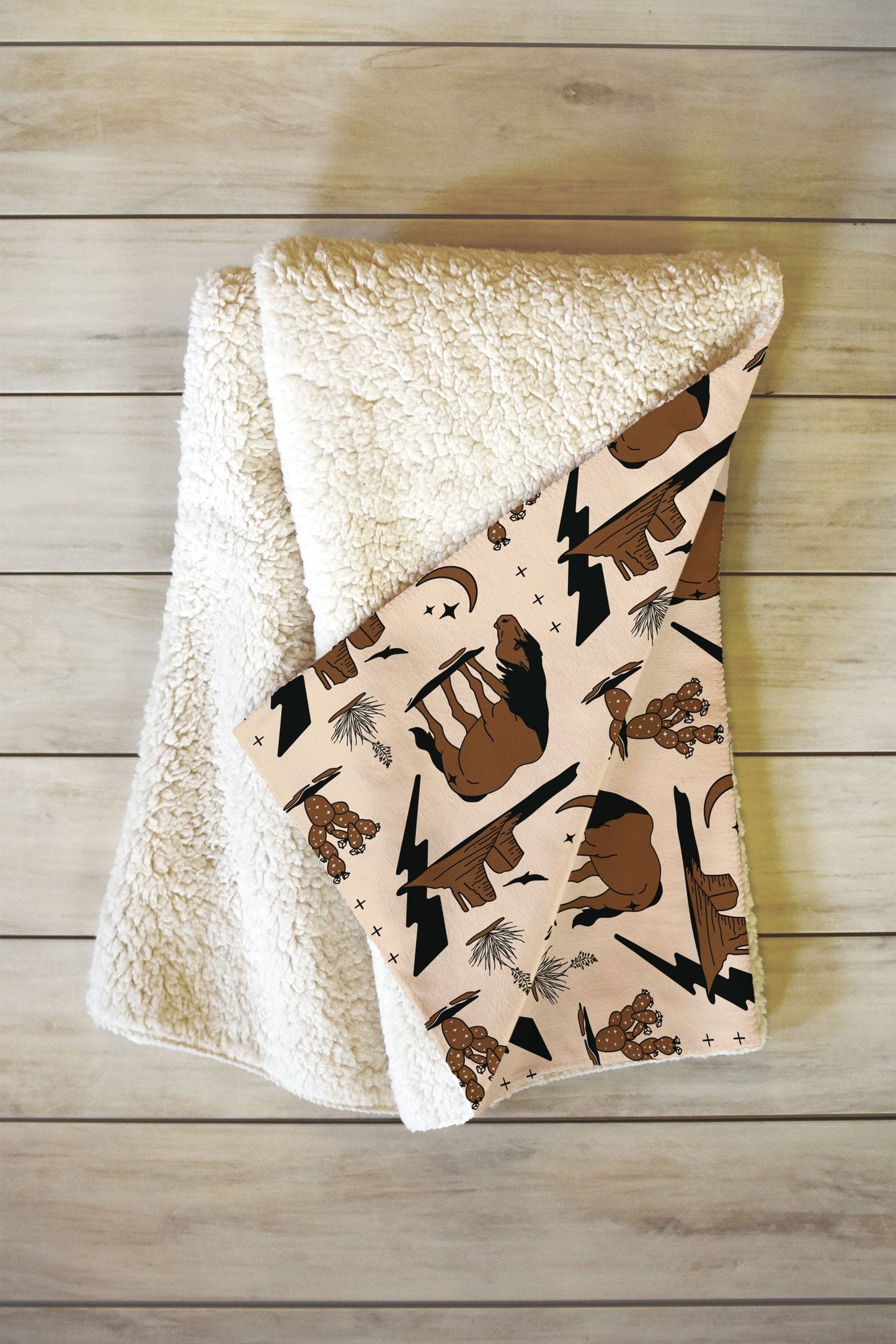 Electric Oasis Fleece Throw Blanket (DS) DD