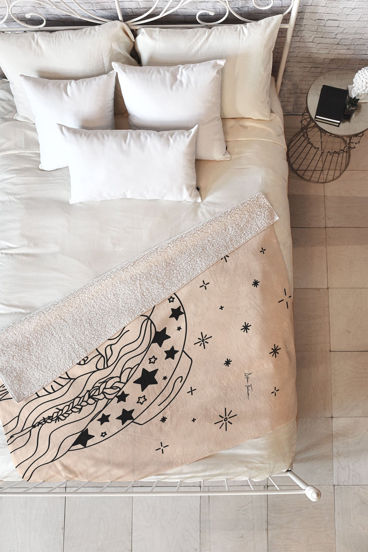 Love Or Die Tryin Rhinestone Fleece Throw Blanket (DS) DD