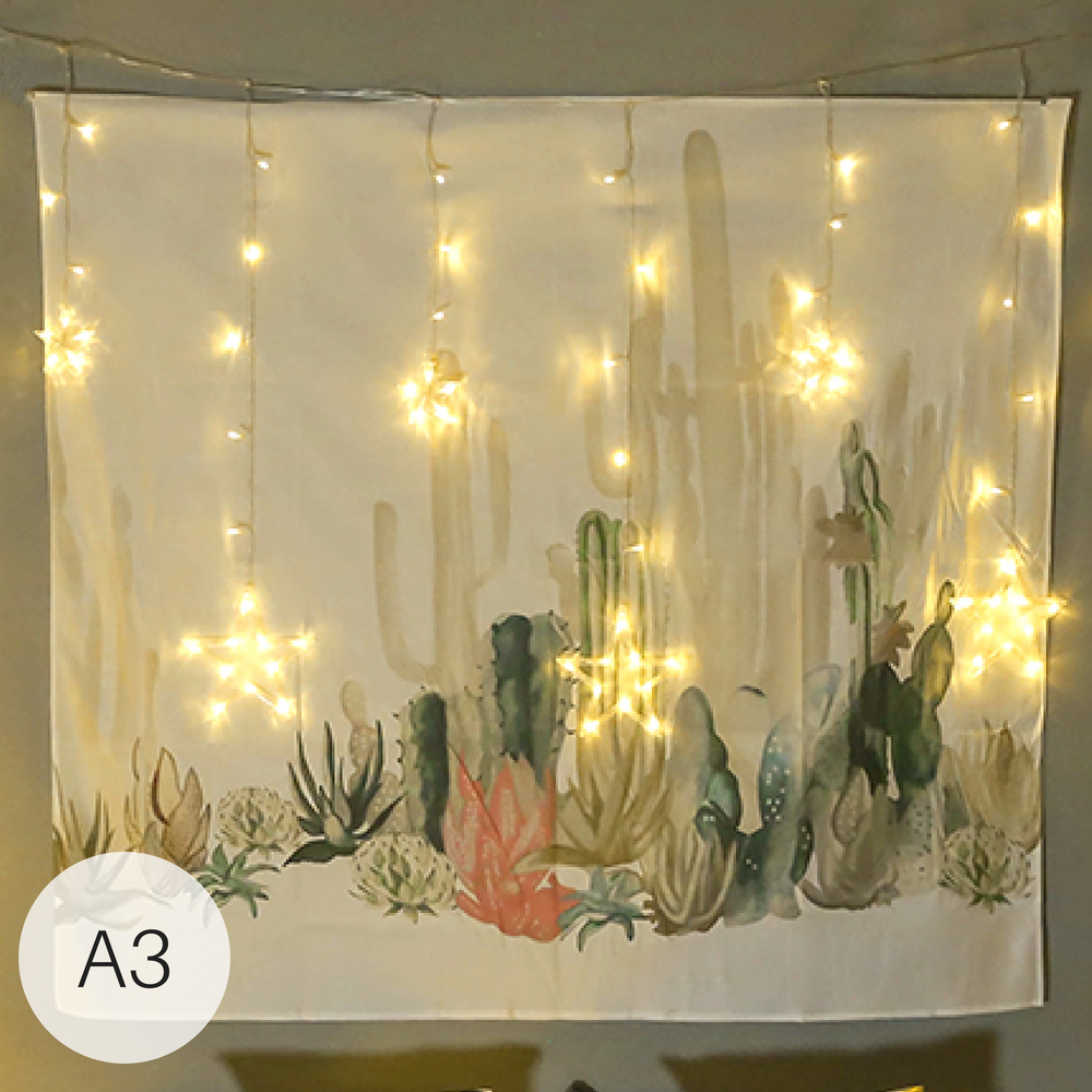 Cactus Tapestry Wall Hanging Throw Cloth