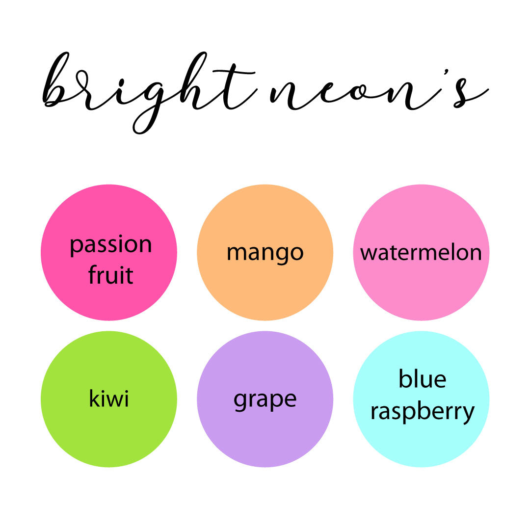 Personalized Color Blanket | Bright Neons