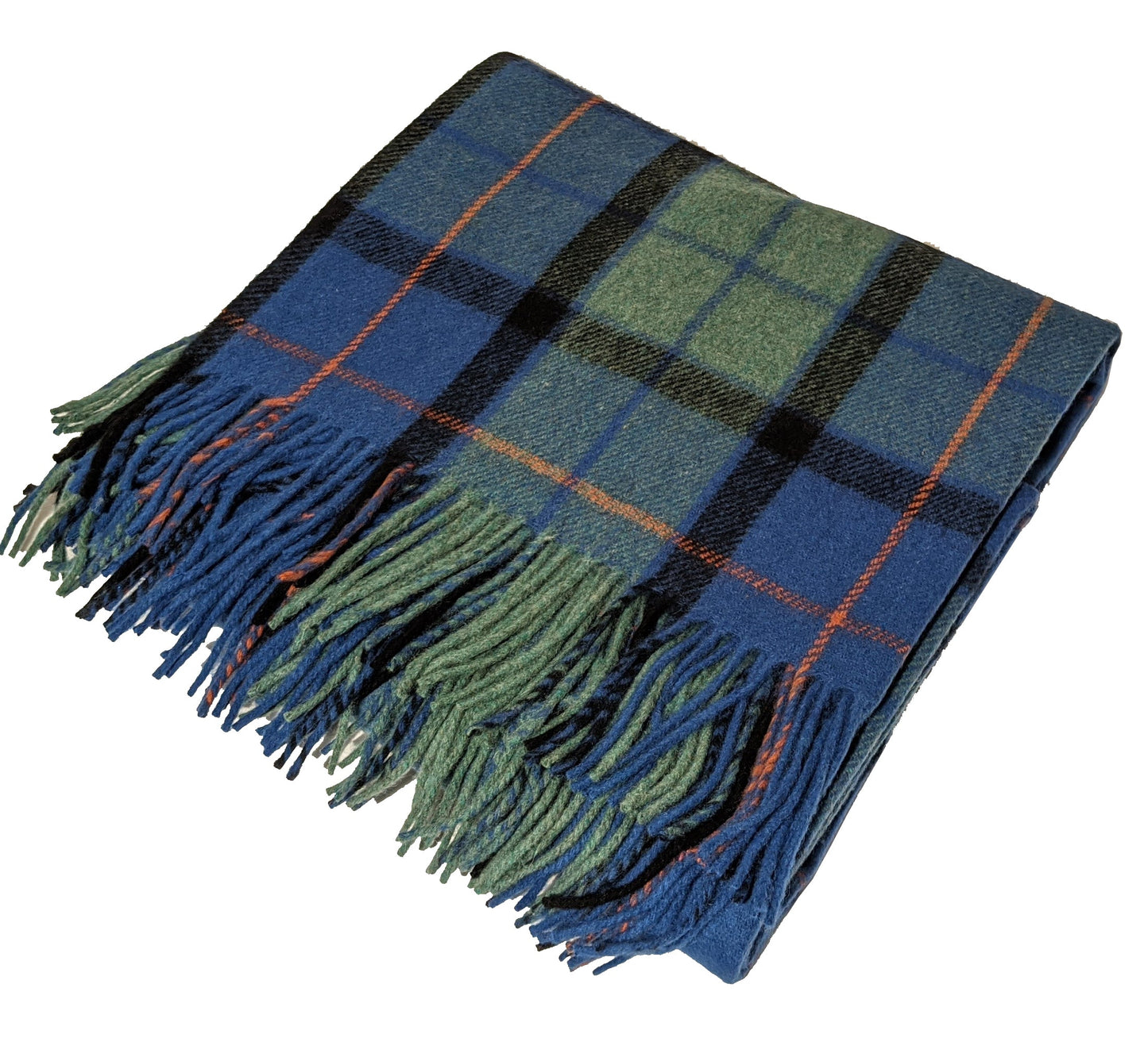 "Flower of Scotland" Wool Blend Blanket