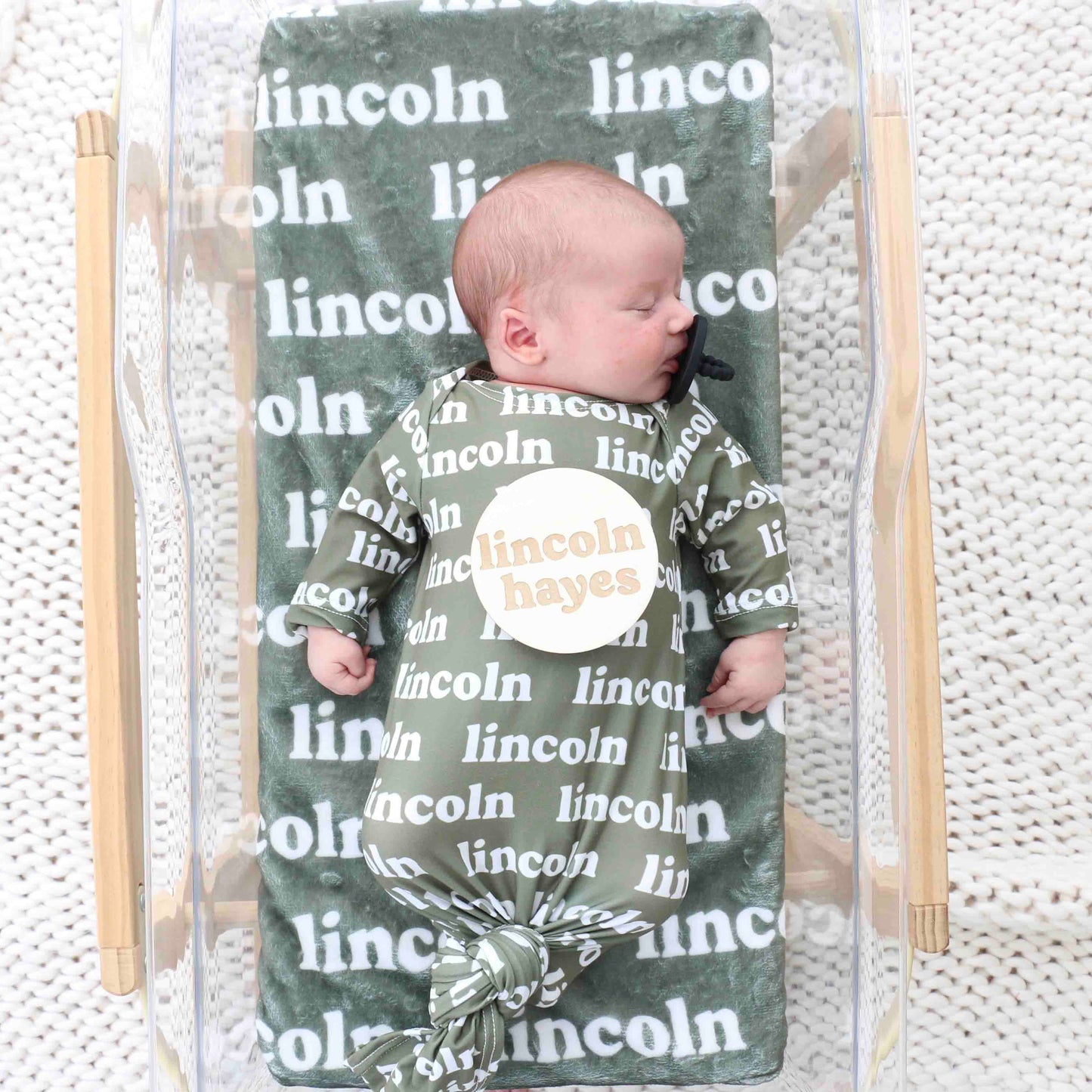 Personalized Color Blanket | Hunter