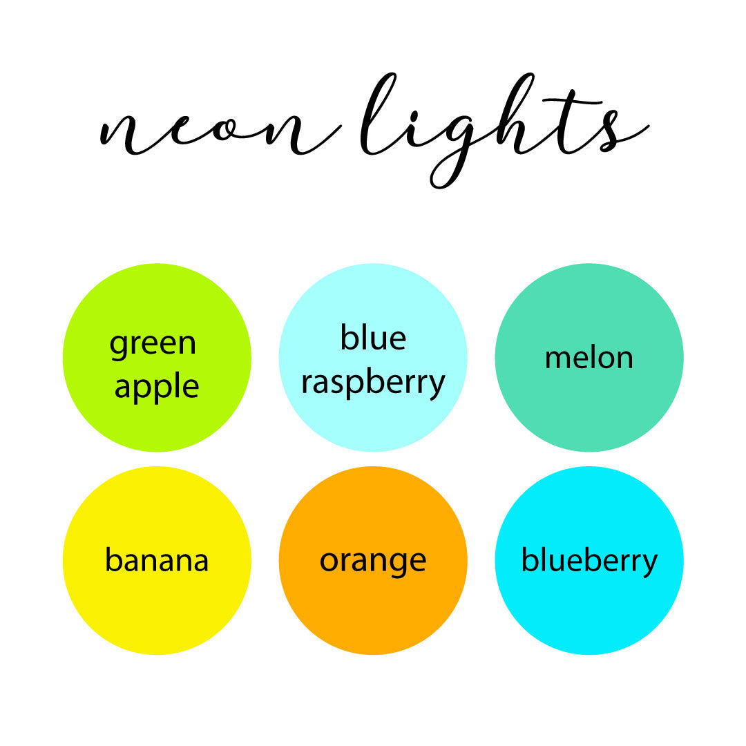 Personalized Color Blanket | Neon Lights