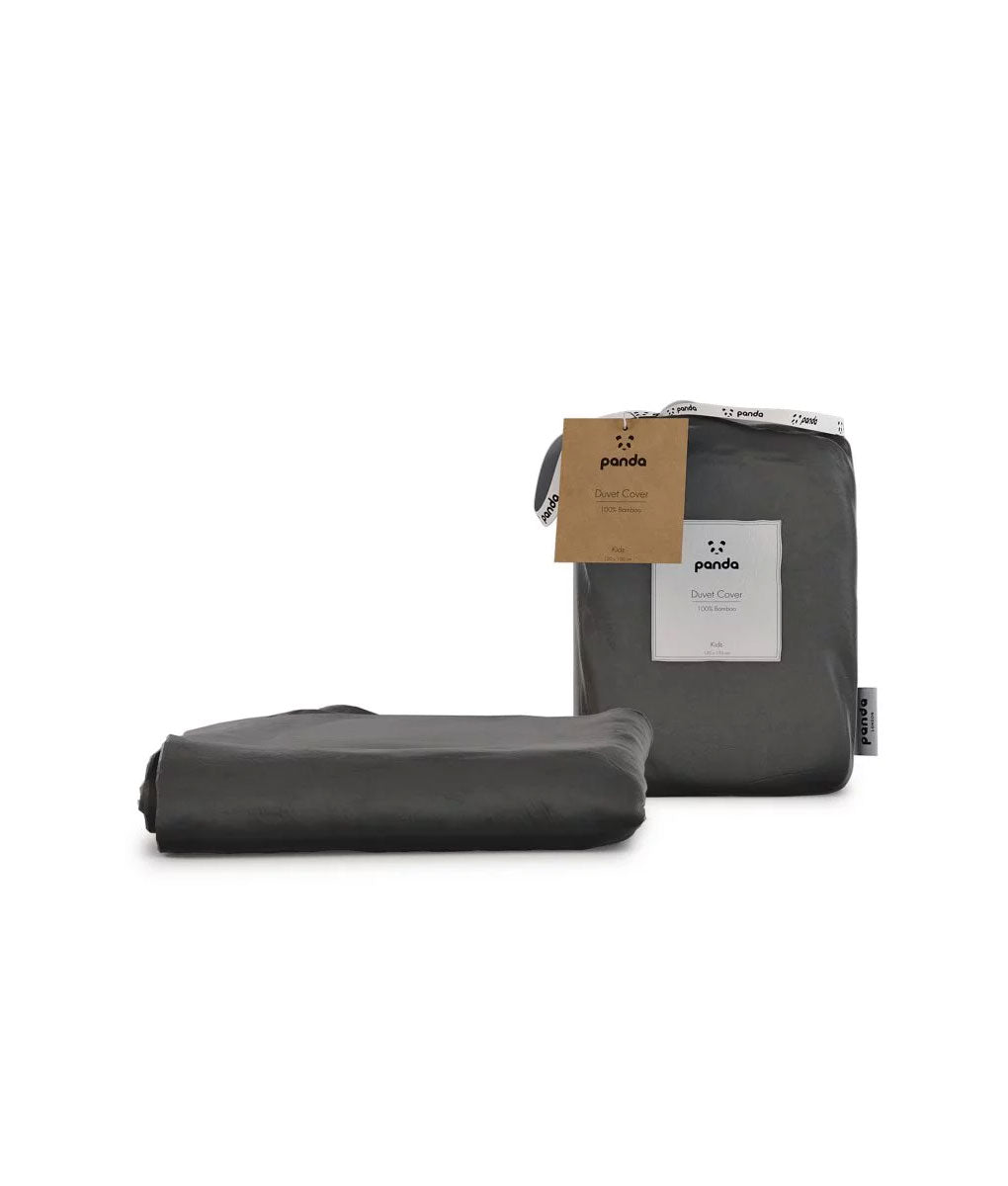 Panda London Bamboo Duvet Cover - Urban Grey