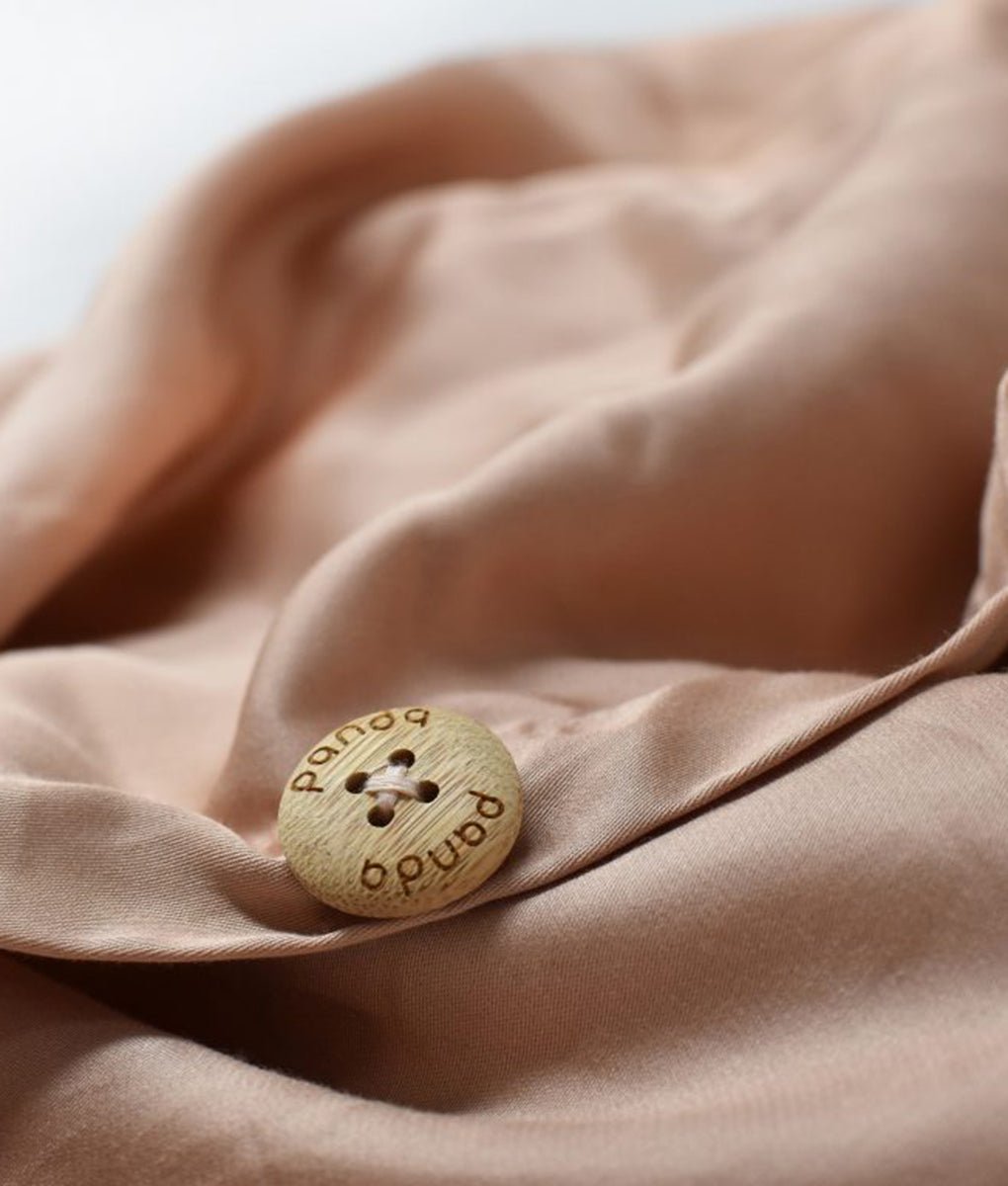 Panda London Bamboo Duvet Cover - Vintage Pink