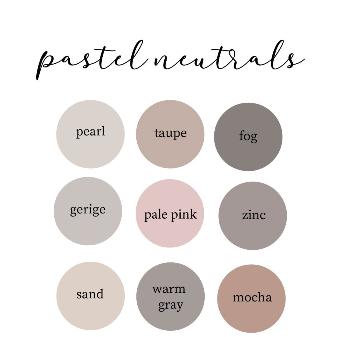 Pastel Neutrals Personalized Color Blanket