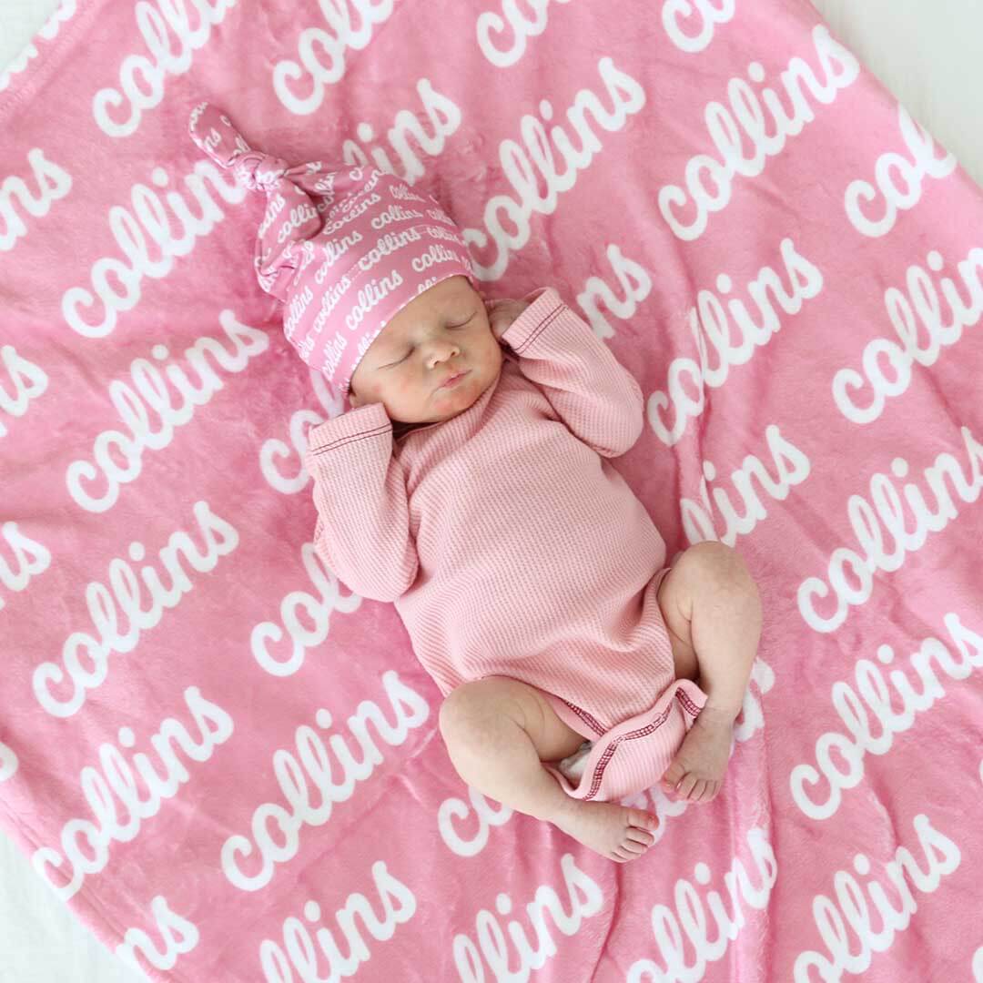 Personalized Color Blanket | Mauvelous
