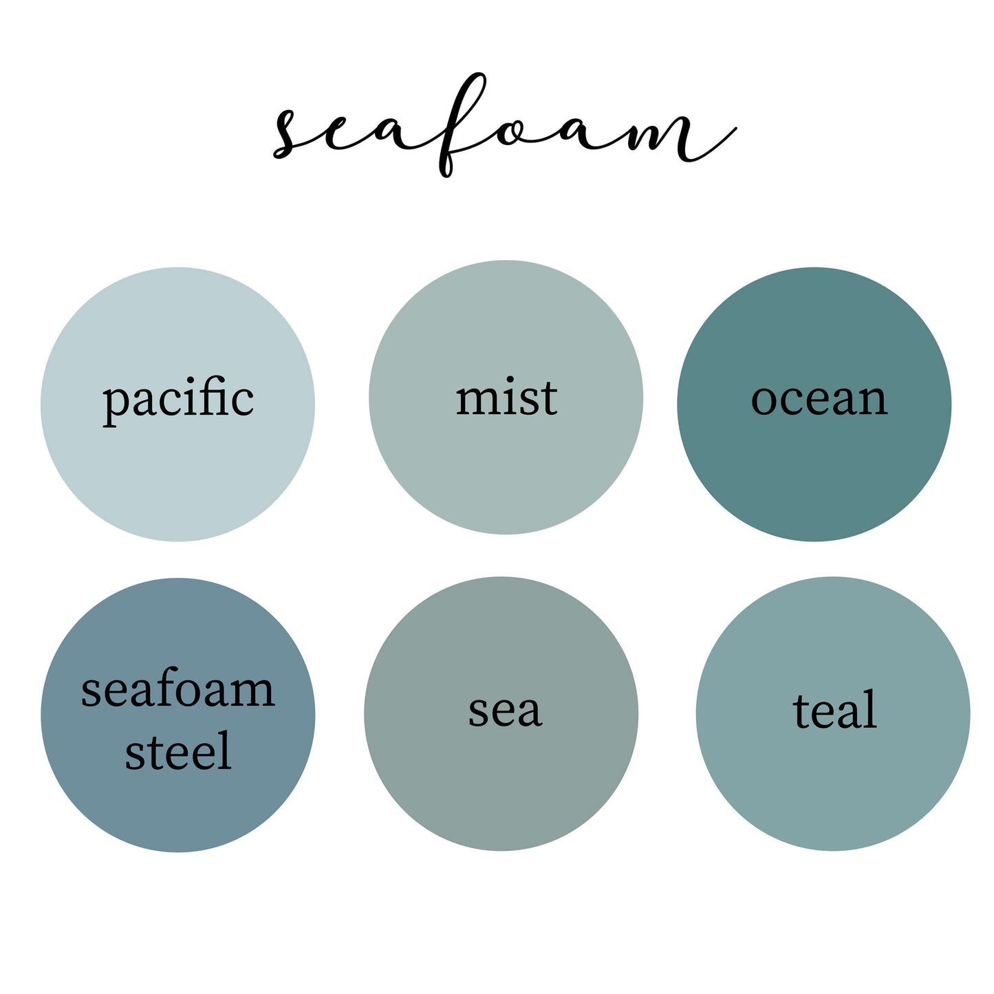 Seafoam Personalized Color Blanket