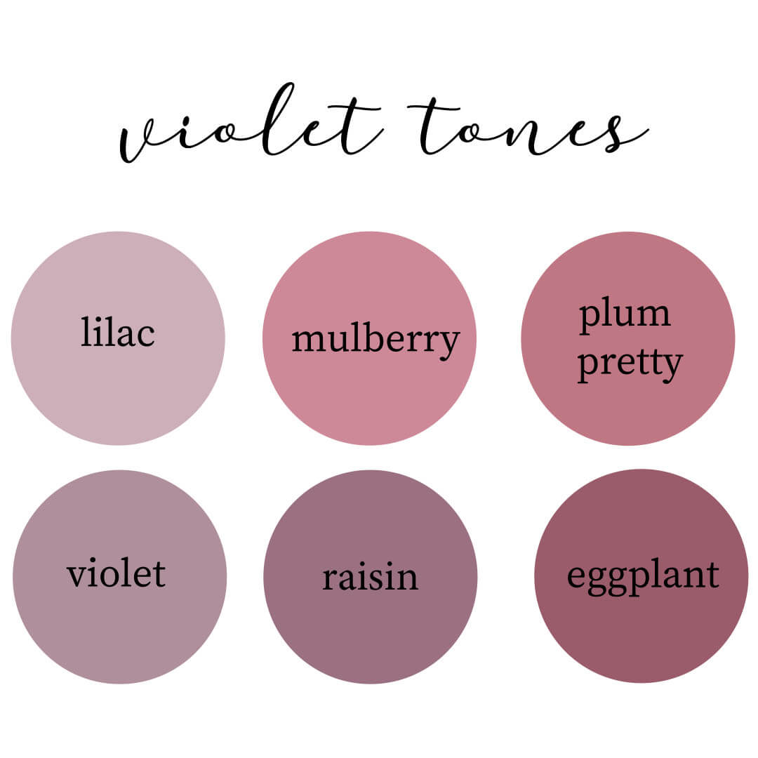 Violet Tones Personalized Color Blanket